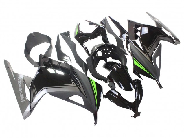 Discount 2013-2024 Glossy Black Matte Black Green Kawasaki EX300 Motorcycle Fairings Canada