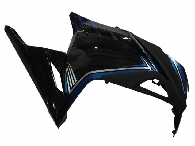Discount 2013-2024 Glossy Black Blue Kawasaki EX300 Motorcycle Fairings Canada