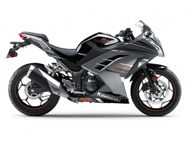 Discount 2013-2024 Black Silver Red Kawasaki EX300 Motorcycle Fairings Canada