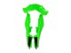 Discount 2013-2024 Green Silver Black Kawasaki EX300 Motorcycle Fairings Canada