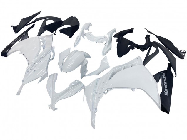 Discount 2013-2017 White Black Kawasaki EX300 Motorcycle Fairings Canada