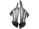 Discount 2013-2017 White Black Kawasaki EX300 Motorcycle Fairings Canada