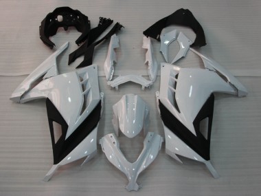 Discount 2013-2024 Glossy White Black Kawasaki EX300 Motorcycle Fairings Canada