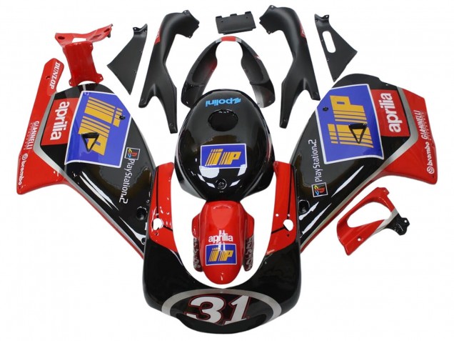 Discount 2000-2005 Black Red Blue Silver 31 Aprilia RS125 Motorcycle Fairings Canada