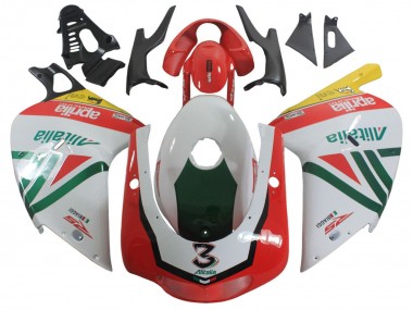 Discount 2000-2005 White Yellow Green Black Alitalia 3 Aprilia RS125 Motorcycle Fairings Canada