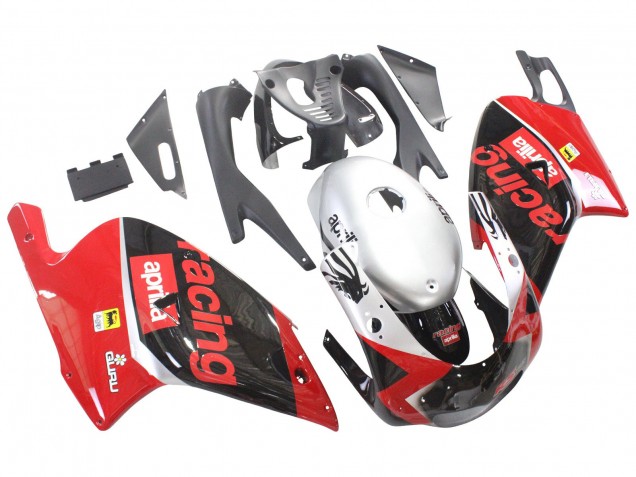 Discount 2000-2005 Red Black Silver Racing Aprilia RS125 Motorcycle Fairings Canada