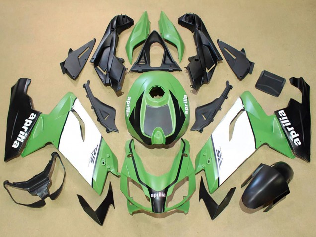 Discount 2006-2011 Green White Black Aprilia RS125 Motorcycle Fairings Canada