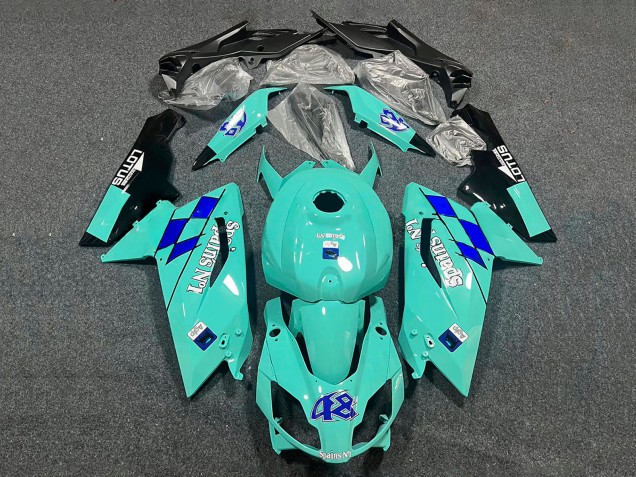 Discount 2006-2011 Mint Green Spains No1 48 Aprilia RS125 Motorcycle Fairings Canada