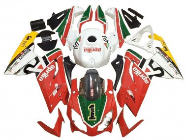Discount 2006-2011 White Red Green Aprilia RS125 Motorcycle Fairings Canada