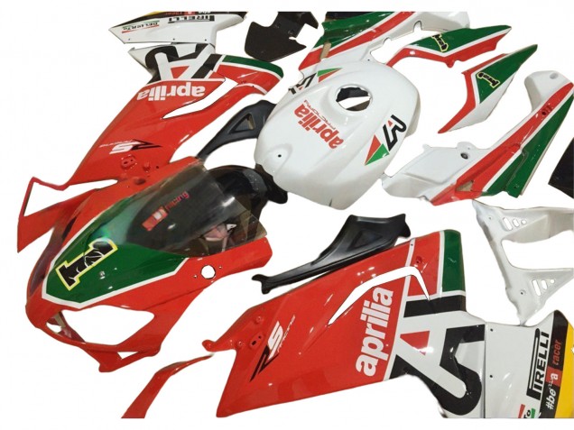 Discount 2006-2011 White Red Green Aprilia RS125 Motorcycle Fairings Canada