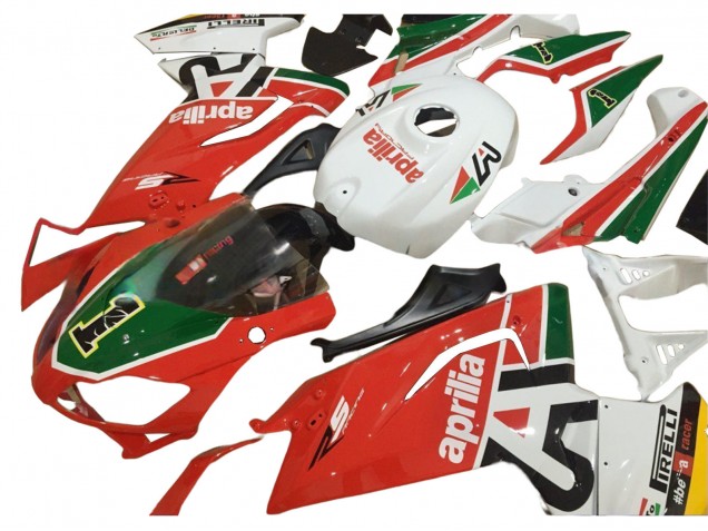 Discount 2006-2011 White Red Green Aprilia RS125 Motorcycle Fairings Canada