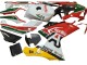 Discount 2006-2011 White Red Green Aprilia RS125 Motorcycle Fairings Canada
