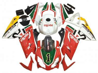 Discount 2006-2011 White Red Green Aprilia RS125 Motorcycle Fairings Canada