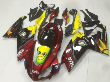 Discount 2006-2011 Red Yellow Black Shark Aprilia RS125 Motorcycle Fairings Canada