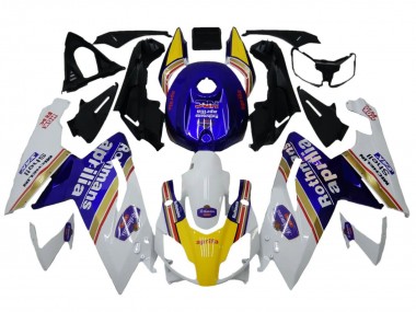 Discount 2006-2011 White Blue Yellow Rothmans Aprilia RS125 Motorcycle Fairings Canada