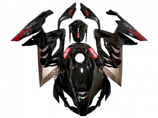 Discount 2006-2011 Glossy Black Red Aprilia RS125 Motorcycle Fairings Canada