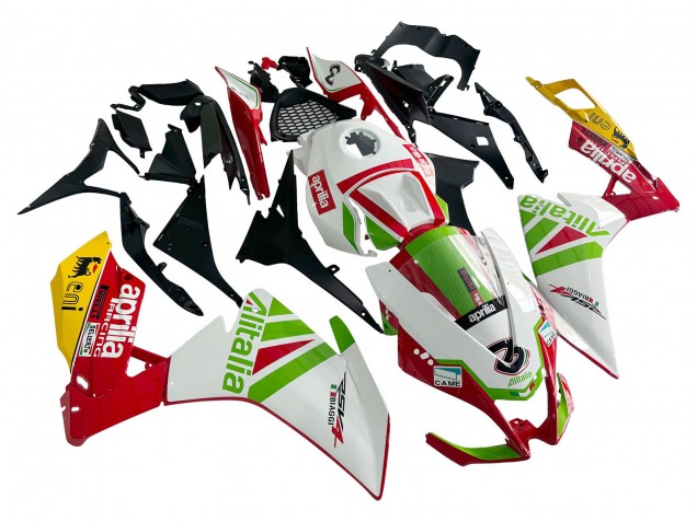 Discount 2012-2018 White Red Green Yellow Alitalia Aprilia RS4 50 125 Motorcycle Fairing Canada