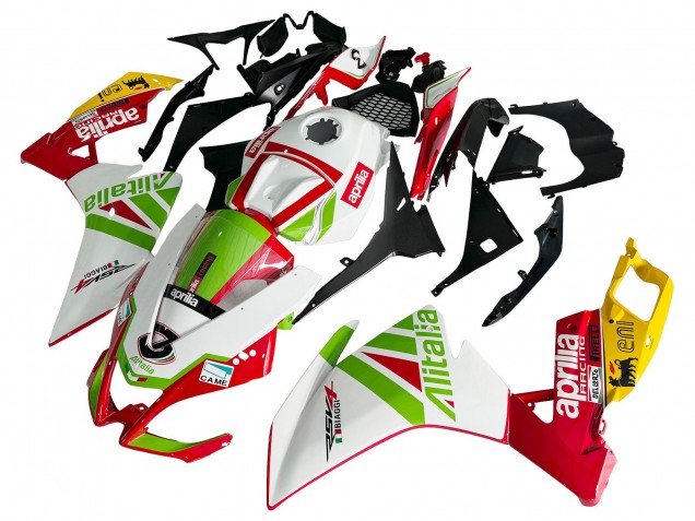 Discount 2012-2018 White Red Green Yellow Alitalia Aprilia RS4 50 125 Motorcycle Fairing Canada