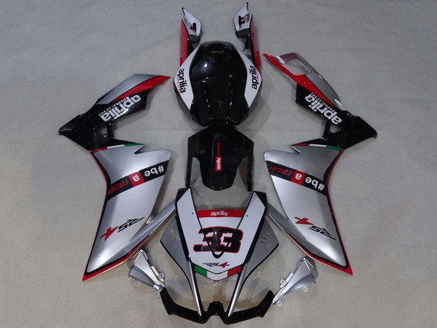 Discount 2012-2018 Silver Red Glossy Black Aprilia RS4 50 125 Motorcycle Fairings Canada
