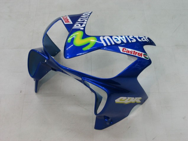 Discount 2004-2007 Blue Yellow Green MoviStar Honda CBR600 F4i Motorcycle Fairings Canada
