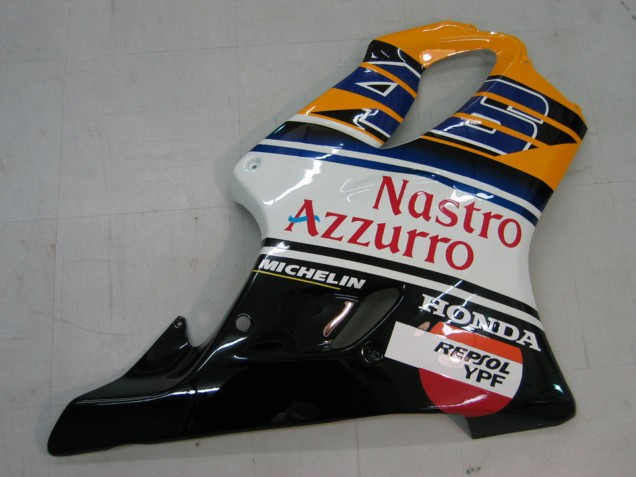 Discount 2004-2007 Yellow Blue White Black Nastro Azzurro Honda CBR600 F4i Motorcycle Fairings Canada