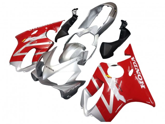 Discount 2004-2007 Silver Red Honda CBR600 F4i Motorcycle Fairings Canada