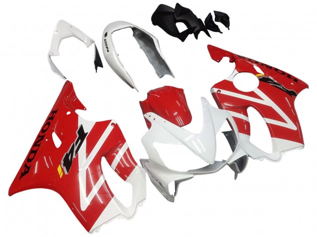 Discount 2004-2007 White Red Honda CBR600 F4i Motorcycle Fairings Canada