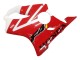 Discount 2004-2007 White Red Honda CBR600 F4i Motorcycle Fairings Canada