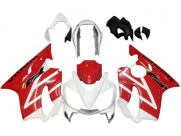 Discount 2004-2007 White Red Honda CBR600 F4i Motorcycle Fairings Canada