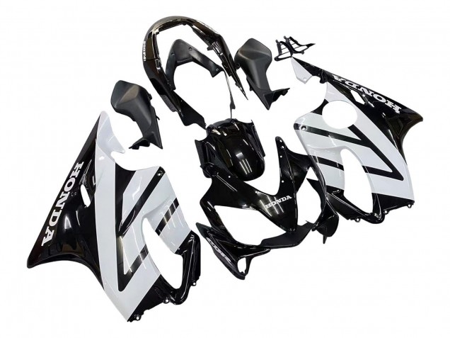 Discount 2004-2007 White Glossy Black Honda CBR600 F4i Motorcycle Fairings Canada