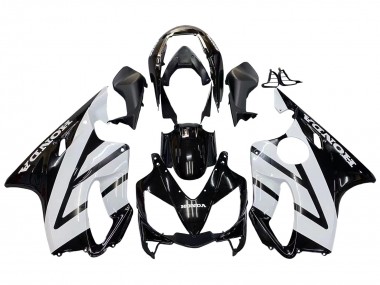 Discount 2004-2007 White Glossy Black Honda CBR600 F4i Motorcycle Fairings Canada