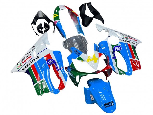 Discount 2004-2007 White Blue Green Red Honda CBR600 F4i Motorcycle Fairings Canada