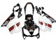 Discount 2004-2007 White Glossy Black Red Repsol Honda CBR600 F4i Motorcycle Fairings Canada