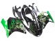 Discount 1996-2007 Glossy Black Green Flame Honda CBR1100XX Blackbird Motorcycle Fairing Canada