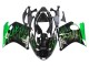 Discount 1996-2007 Glossy Black Green Flame Honda CBR1100XX Blackbird Motorcycle Fairing Canada