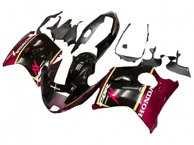 Discount 1996-2007 Glossy Black Red Yellow Honda CBR1100XX Blackbird Motorcycle Fairings Canada