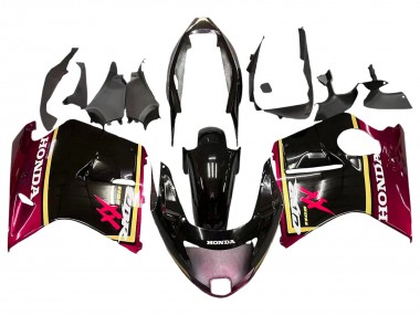 Discount 1996-2007 Glossy Black Red Yellow Honda CBR1100XX Blackbird Motorcycle Fairings Canada
