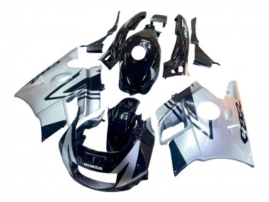Discount 1991-1994 Silver Glossy Black Honda CBR600 F2 Motorcycle Fairings Canada