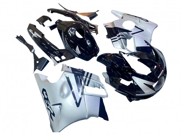 Discount 1991-1994 Silver Glossy Black Honda CBR600 F2 Motorcycle Fairings Canada