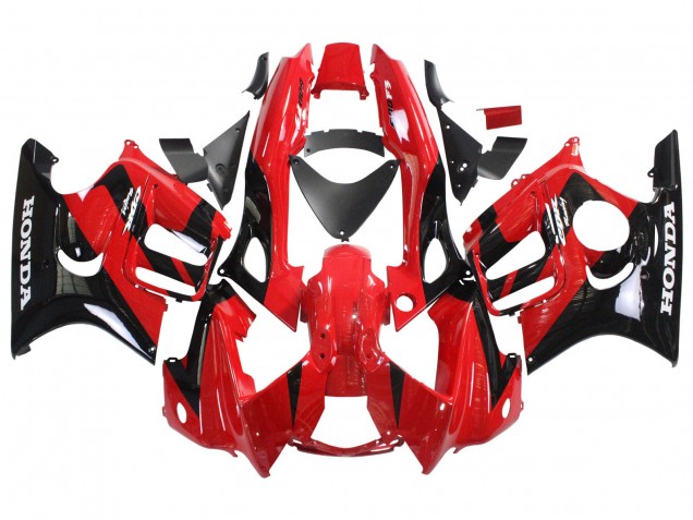 Discount 1997-1998 Red Glossy Black Honda CBR600 F3 Motorcycle Fairings Canada