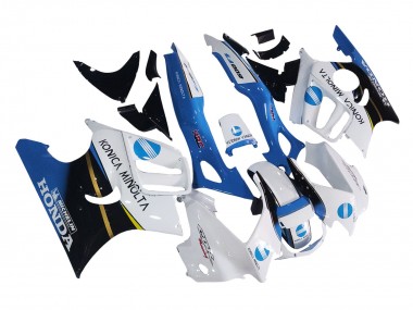 Discount 1997-1998 White Blue Glossy Black Honda CBR600 F3 Motorcycle Fairings Canada