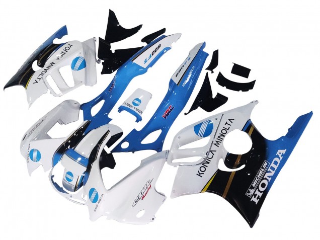 Discount 1997-1998 White Blue Glossy Black Honda CBR600 F3 Motorcycle Fairings Canada