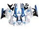 Discount 1997-1998 White Blue Glossy Black Honda CBR600 F3 Motorcycle Fairings Canada