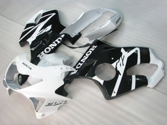 Discount 1999-2000 White Glossy Black Honda CBR600 F4 Motorcycle Fairings Canada
