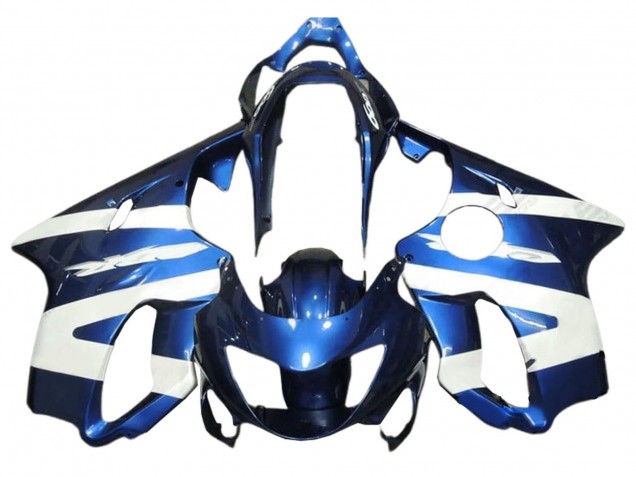 Discount 1999-2000 White Blue Honda CBR600 F4 Motorcycle Fairings Canada