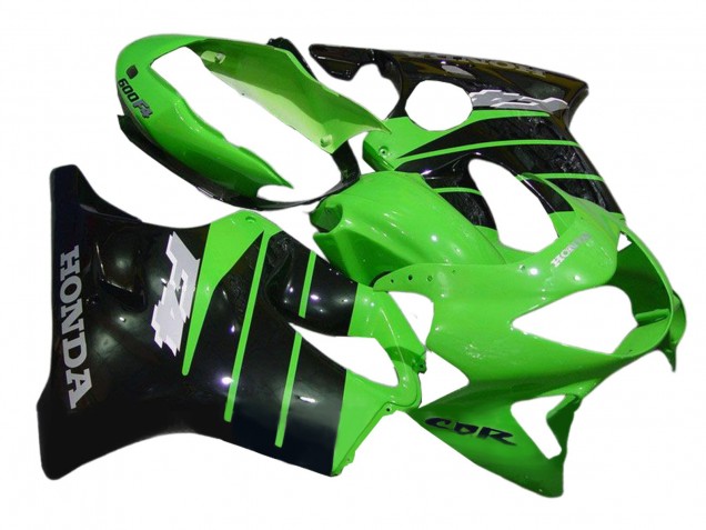 Discount 1999-2000 Green Glossy Black Honda CBR600 F4 Motorcycle Fairings Canada
