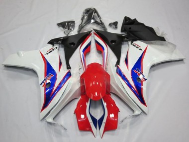 Discount 2011-2013 White Red Blue HRC Honda CBR600F Motorcycle Fairings Canada