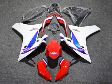 Discount 2011-2013 White Red Blue HRC Honda CBR600F Motorcycle Fairing Canada