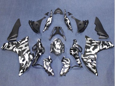 Discount 2011-2013 Black White Camouflage Honda CBR600F Motorcycle Fairings Canada