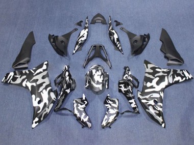 Discount 2011-2013 Black White Camouflage Honda CBR600F Motorcycle Fairings Canada